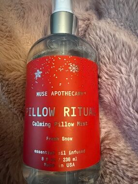 Muse Red Pillow Ritual Calming Pillow Mist